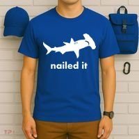 Hammerhead Nailed It Funny T-Shirt thumb 6