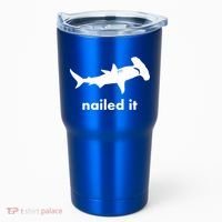 Hammerhead Nailed It Funny Tumbler thumb 0