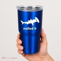 Hammerhead Nailed It Funny Tumbler thumb 2