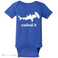 Hammerhead Nailed It Funny Baby Bodysuit thumb 0