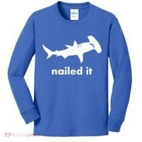Hammerhead Nailed It Funny Kids Long Sleeve Shirt thumb 0