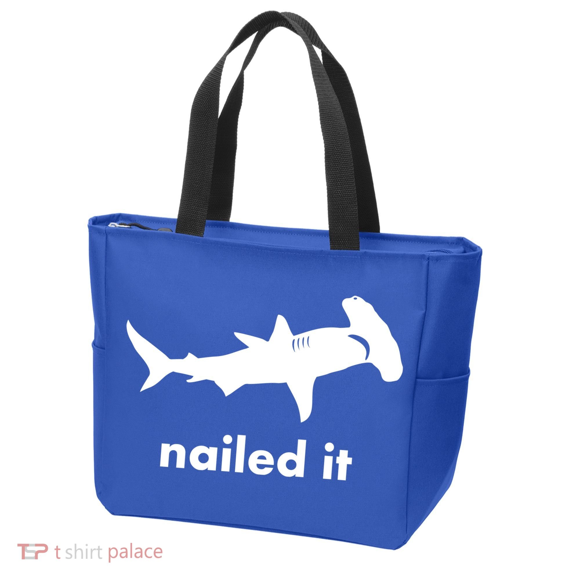 Hammerhead Nailed It Funny Tote Bag