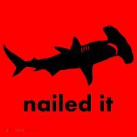 Hammerhead Nailed It Funny Santa Hat thumb 1