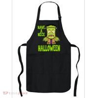 Have A Nice Halloween Frankenstein Monster Apron thumb 0