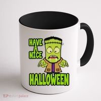 Have A Nice Halloween Frankenstein Monster Coffee Mug thumb 1