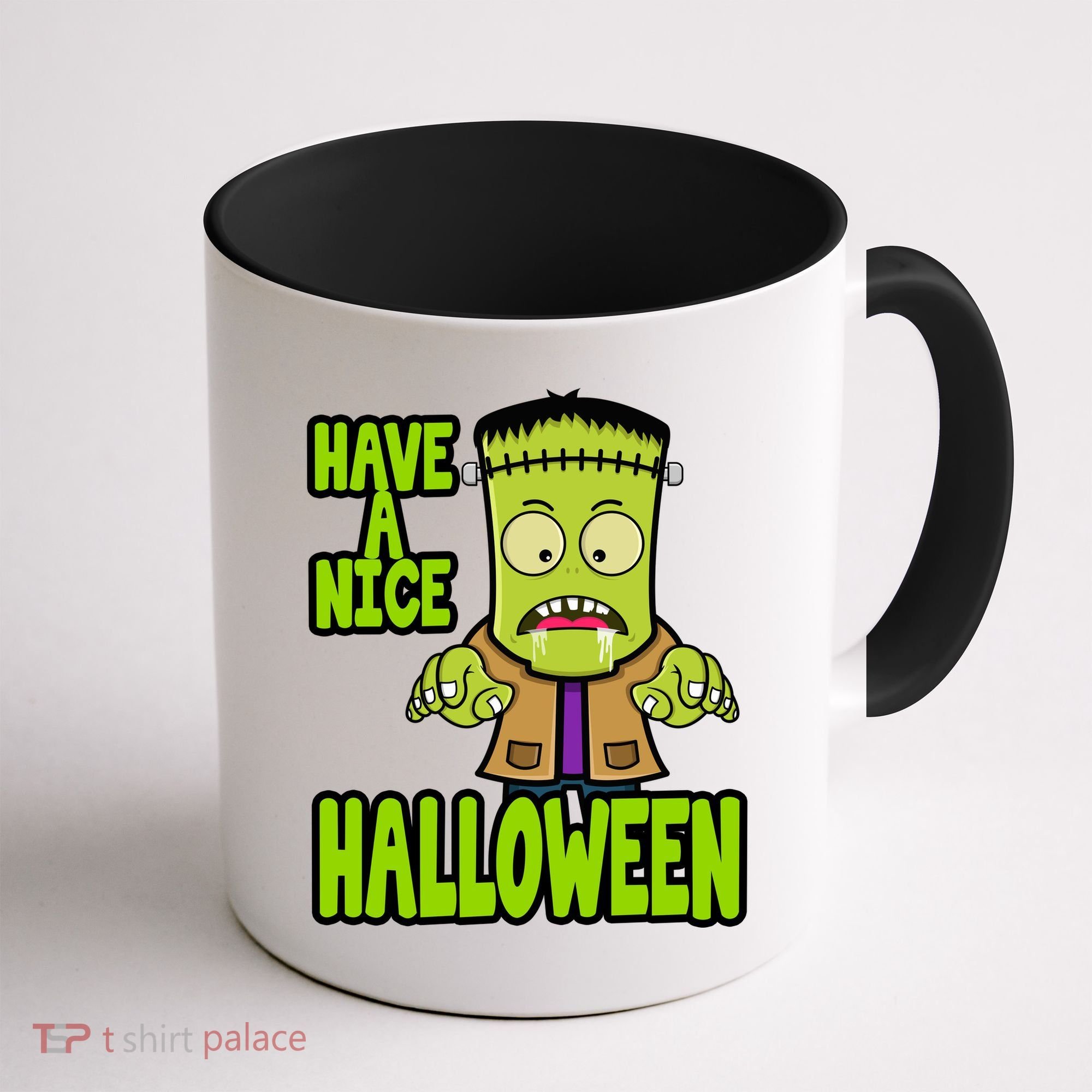 Have A Nice Halloween Frankenstein Monster Coffee Mug