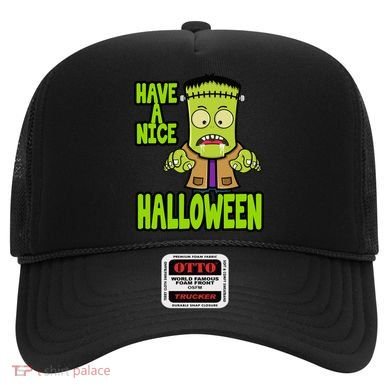 Have A Nice Halloween Frankenstein Monster Hat