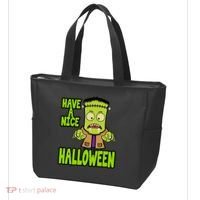 Have A Nice Halloween Frankenstein Monster Tote Bag thumb 3