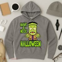 Have A Nice Halloween Frankenstein Monster Hoodie thumb 3
