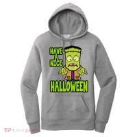 Have A Nice Halloween Frankenstein Monster Women's Hoodie thumb 0