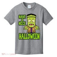 Have A Nice Halloween Frankenstein Monster Kids T-Shirt thumb 0