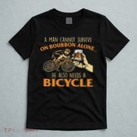 He Also Needs A Bicycle Cycling Biker Bicyclist Cyclist T-Shirt thumb 5