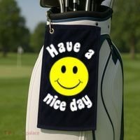 Have A Nice Day Golf Towel thumb 2