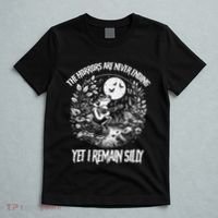 Horrors Are Never Ending Yet I Remain Silly Frog T-Shirt thumb 5