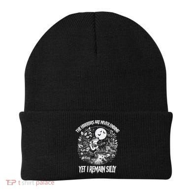 Horrors Are Never Ending Yet I Remain Silly Frog Beanie