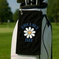 Have a Nice Day Golf Towel thumb 2