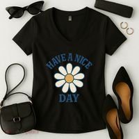 Have a Nice Day Women's V-Neck T-Shirt thumb 2