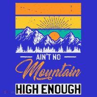 Hiker Aint No Mountain High Enough Hiking Trip Hiker Visor thumb 3