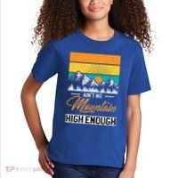 Hiker Aint No Mountain High Enough Hiking Trip Hiker Kids T-Shirt thumb 2