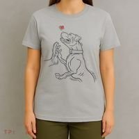 Hand Draw Pitbull T-Shirt thumb 4