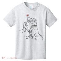 Hand Draw Pitbull Kids T-Shirt thumb 0