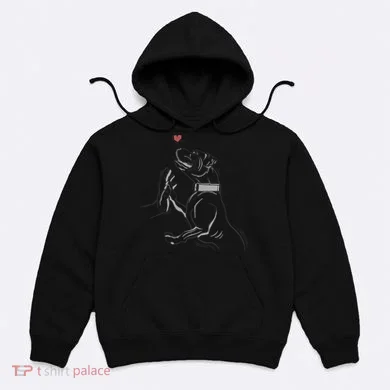 Hand Draw Pitbull Hoodie