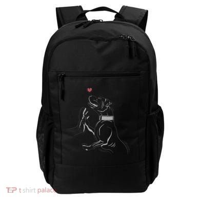 Hand Draw Pitbull Backpack