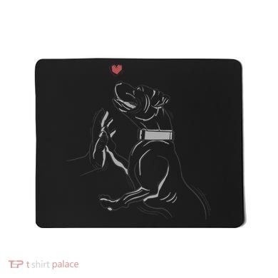 Hand Draw Pitbull Mousepad
