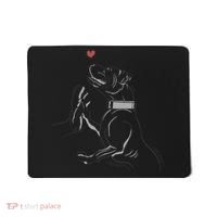 Hand Draw Pitbull Mousepad thumb 0