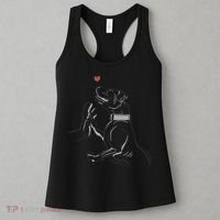 Hand Draw Pitbull Women's Tank Top thumb 3