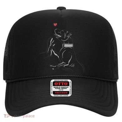 Hand Draw Pitbull Hat
