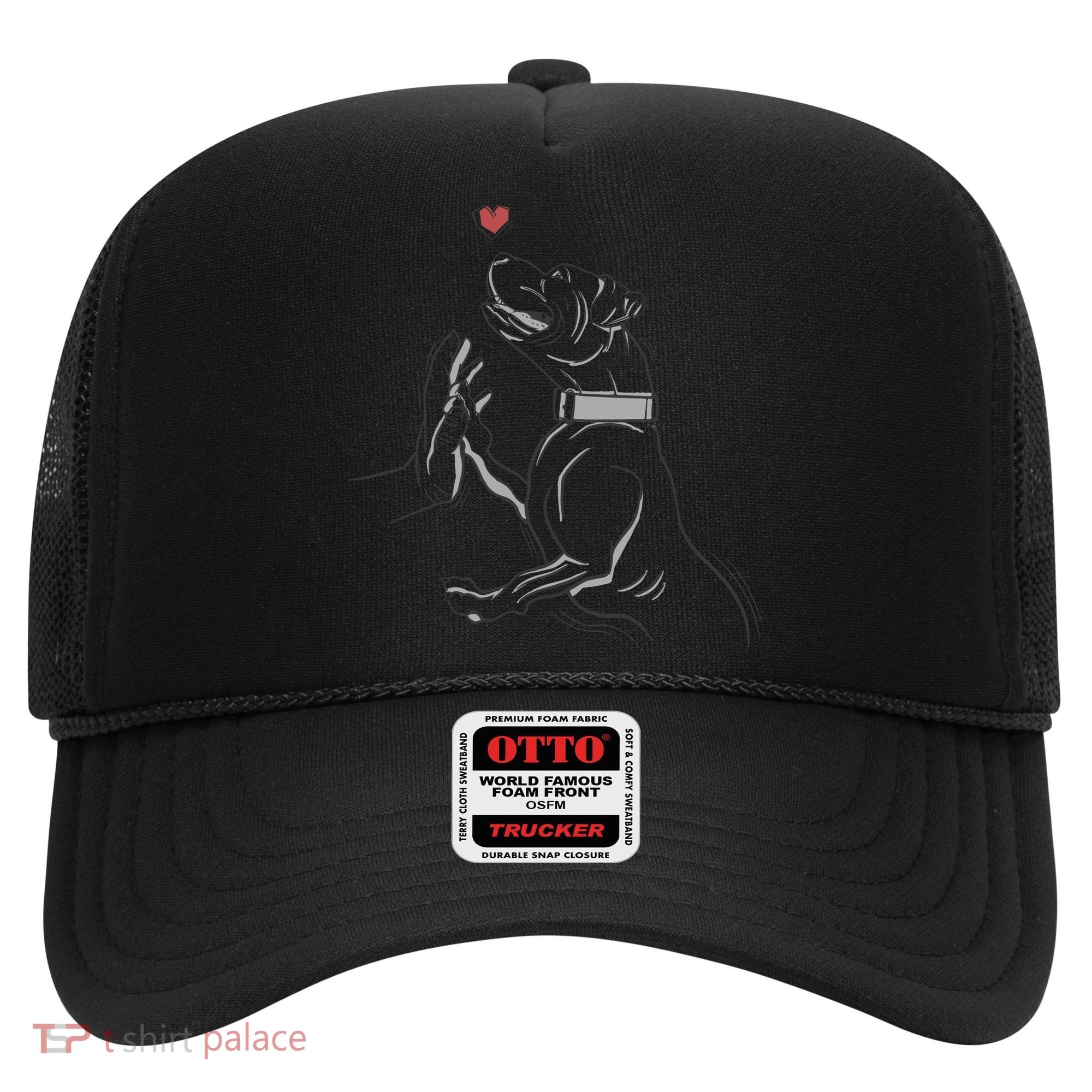 Hand Draw Pitbull Hat