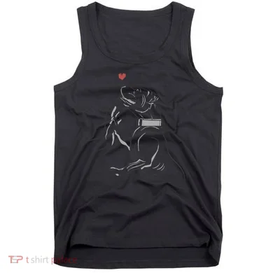 Hand Draw Pitbull Tank Top