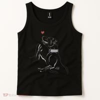 Hand Draw Pitbull Tank Top thumb 2