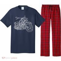 Hand Drawn Motorcycle Pajama Set thumb 0