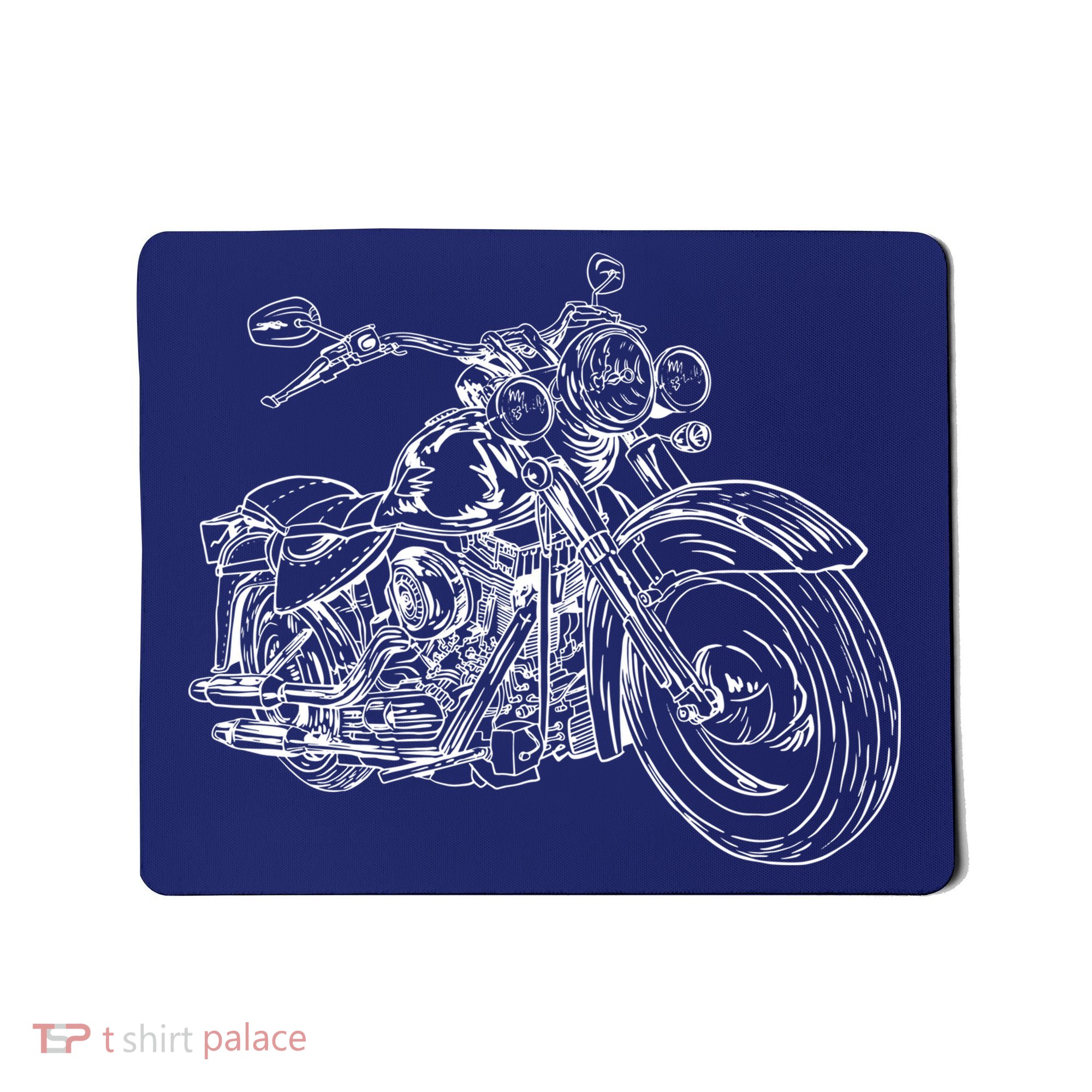 Hand Drawn Motorcycle Mousepad