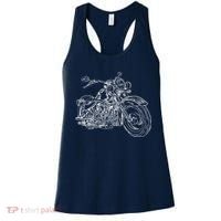 Hand Drawn Motorcycle Women's Tank Top thumb 0