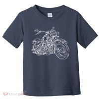 Hand Drawn Motorcycle Toddler T-Shirt thumb 0