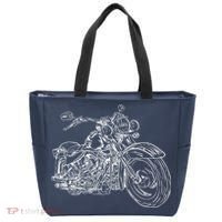 Hand Drawn Motorcycle Tote Bag thumb 0