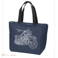 Hand Drawn Motorcycle Tote Bag thumb 3