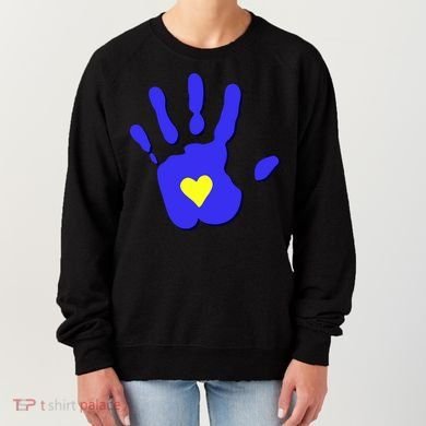 Hand Heart Down Syndrome Awareness Women's Sweatshirt