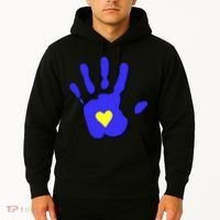 Hand Heart Down Syndrome Awareness Hoodie thumb 2