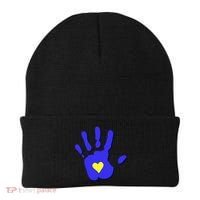 Hand Heart Down Syndrome Awareness Beanie thumb 0