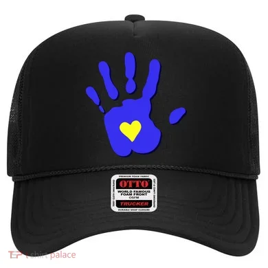Hand Heart Down Syndrome Awareness Hat