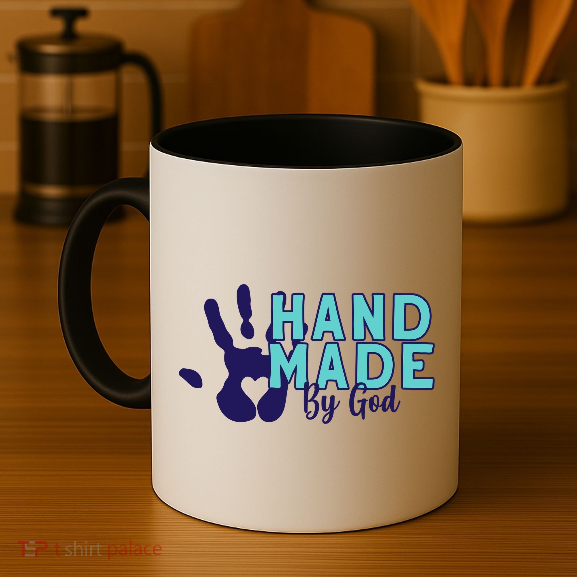 Hand Made God Coffee Mug