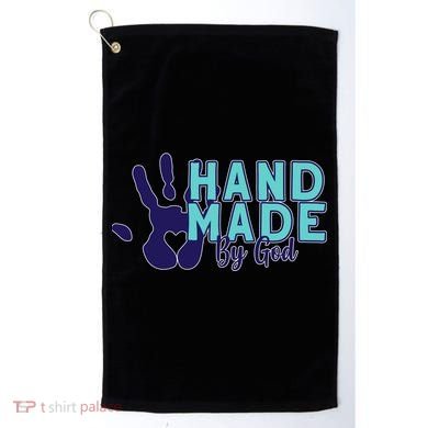 Hand Made God Golf Towel