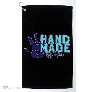Hand Made God Golf Towel