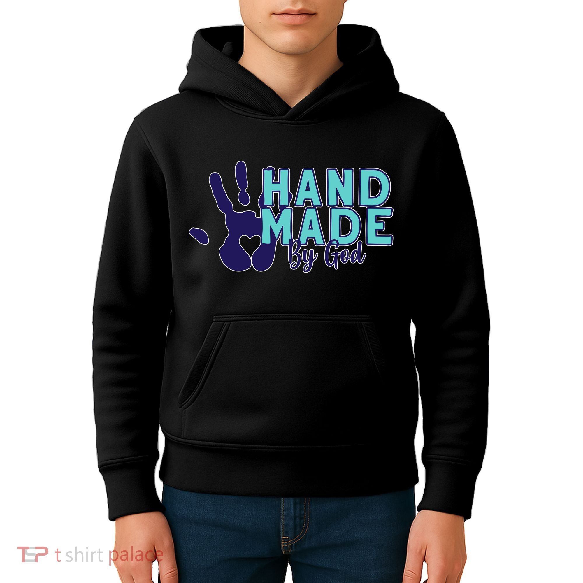Hand Made God Kids Hoodie