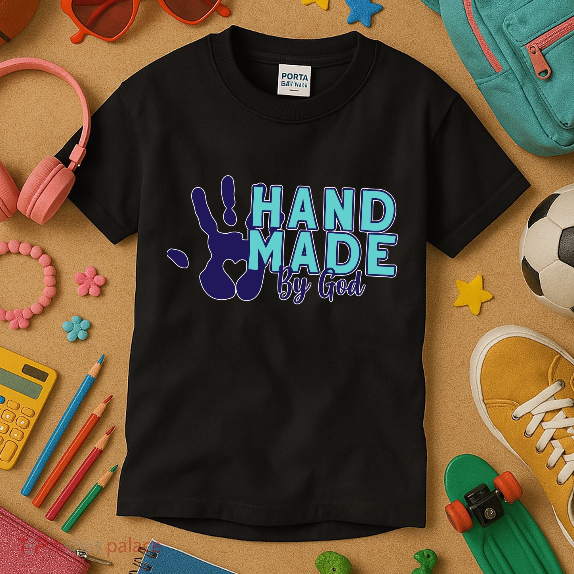 Hand Made God Kids T-Shirt