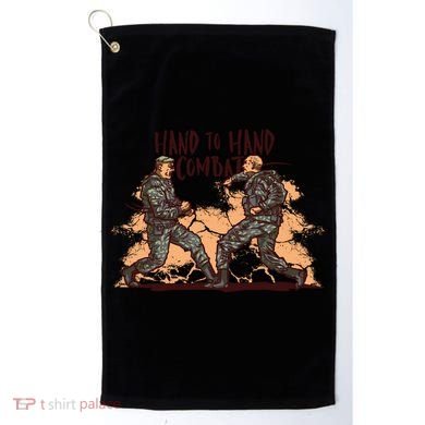 Hand To Hand Combat Army Golf Towel